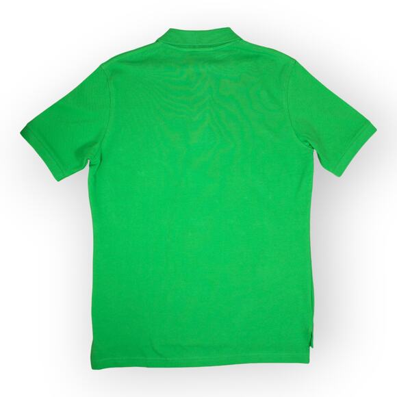 BOAST USA Men Small 1983 Classic Pique Polo Kelly Green Pot Leaf Logo - Picture 5 of 11